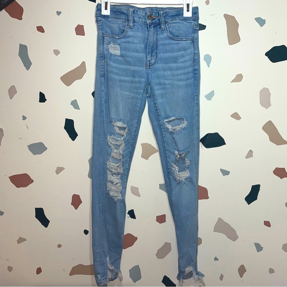 American eagle Next stretch jeans size 6, very comfy and stretchy